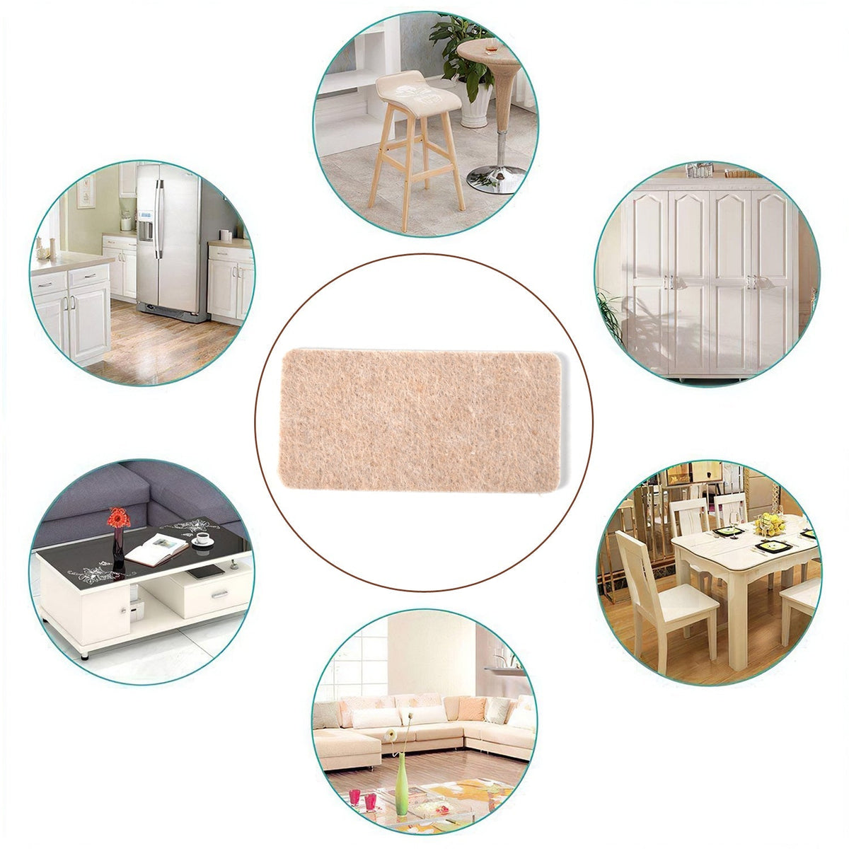 Self-Adhesive Felt Pads