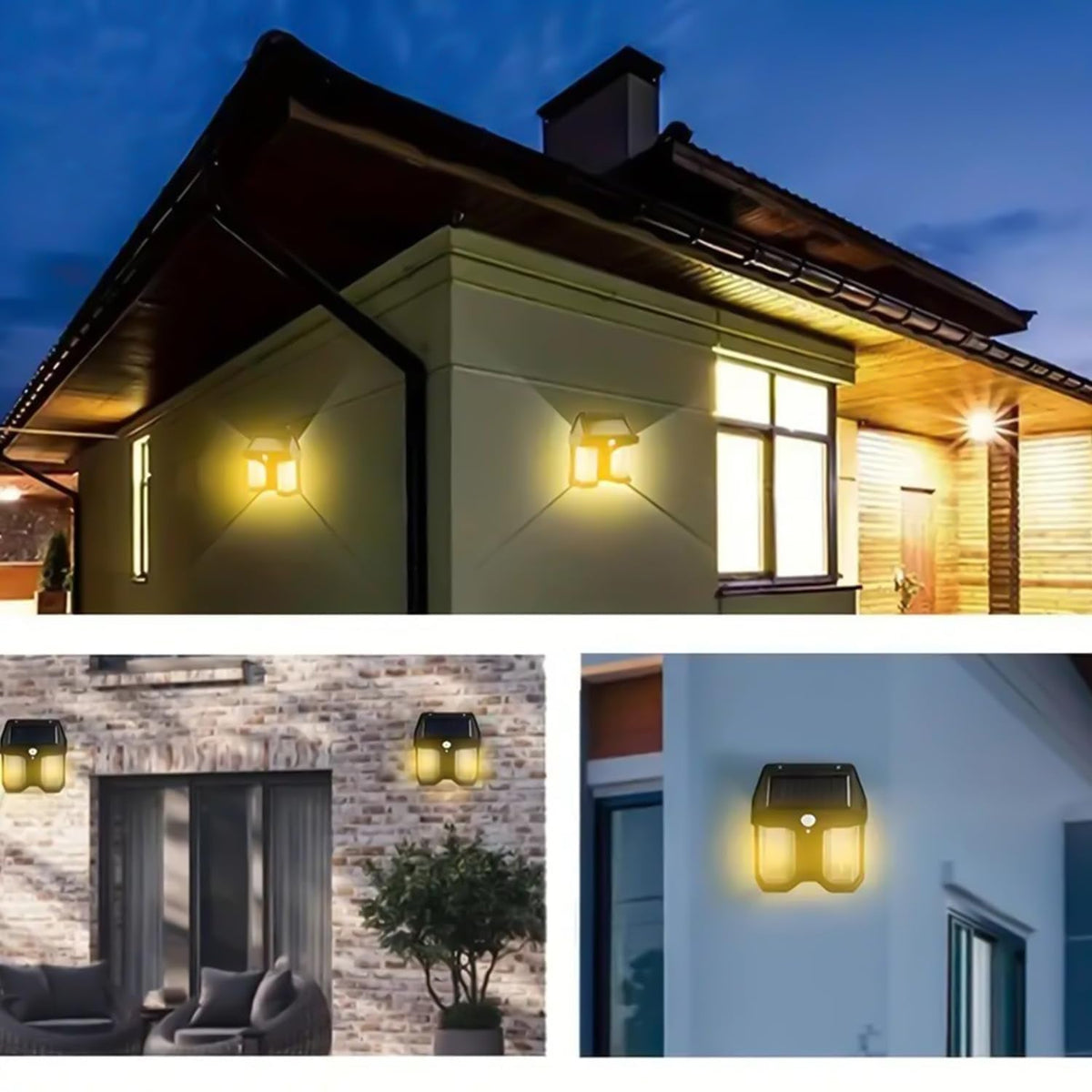 Outdoor Solar Wall Lamp
