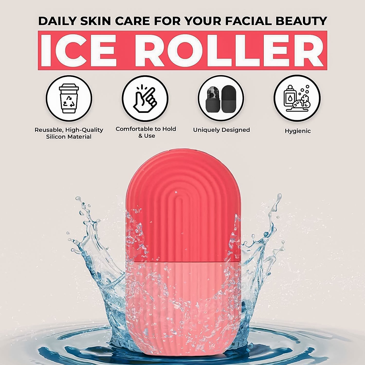 Ice Face Massage Roller