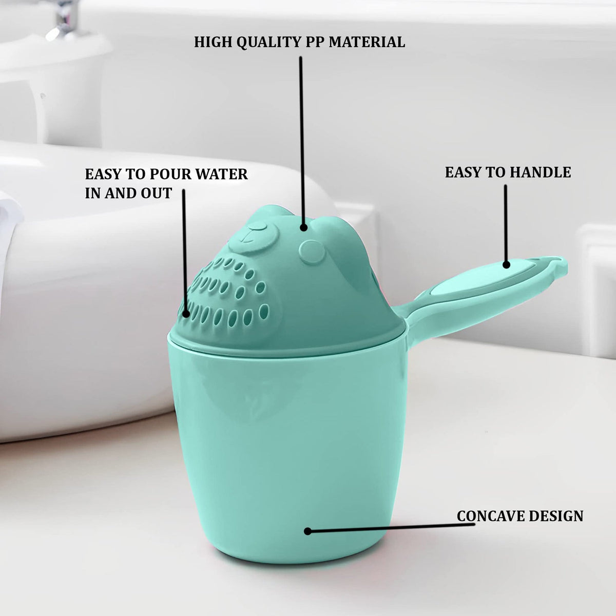 Baby Bath Rinse Cup