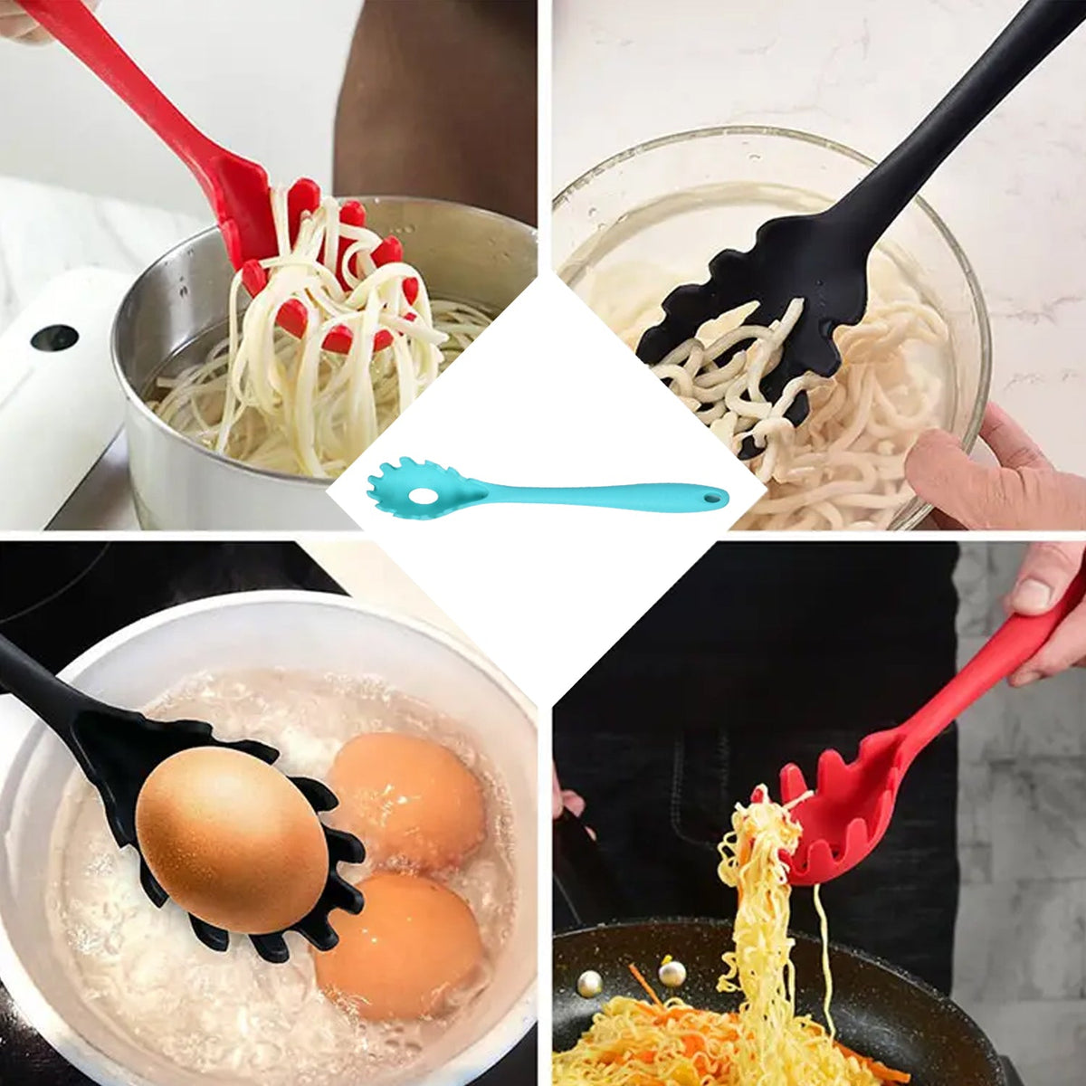Heat-Resistant Pasta Fork – 29cm