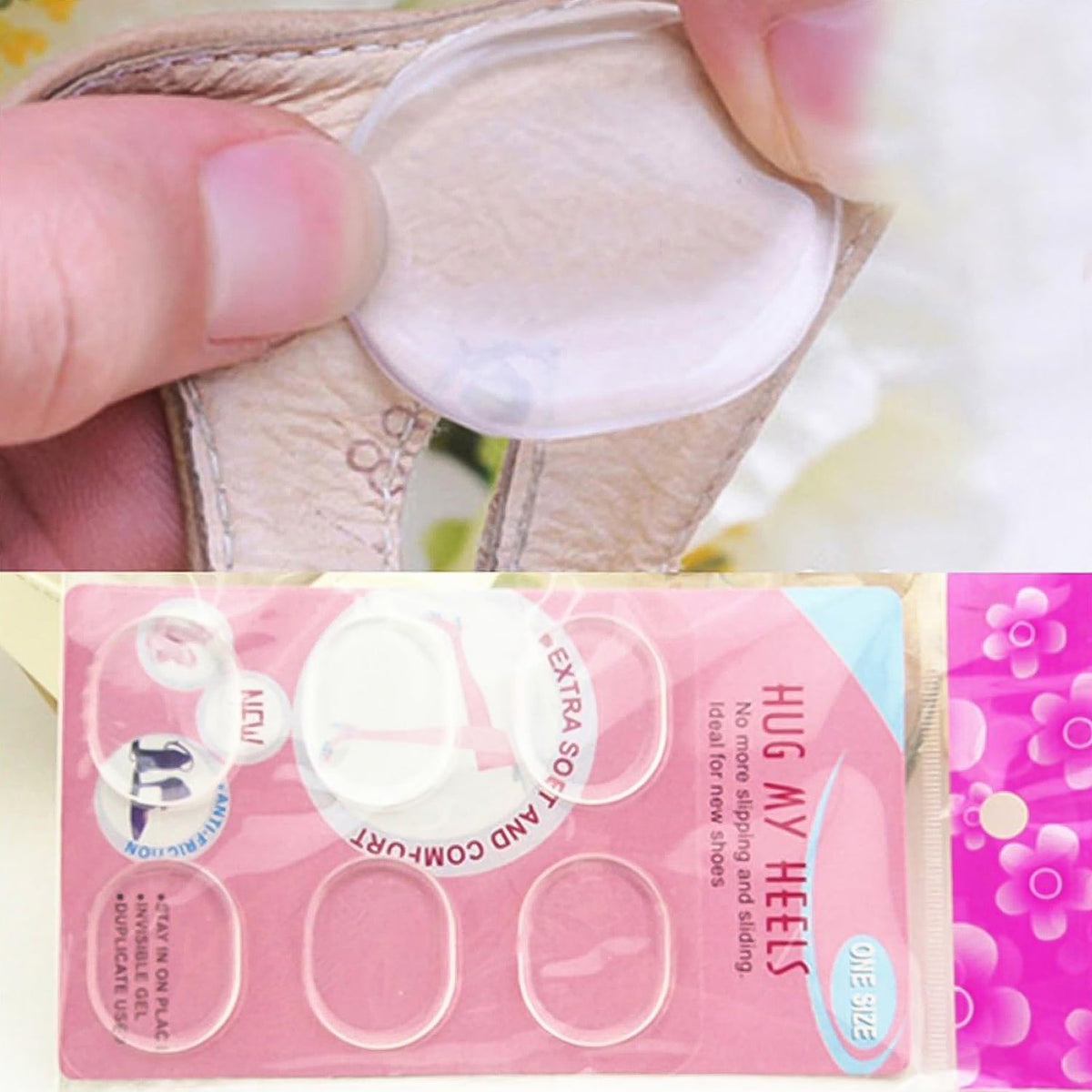 Silicone Heel Pads – 1 Pair