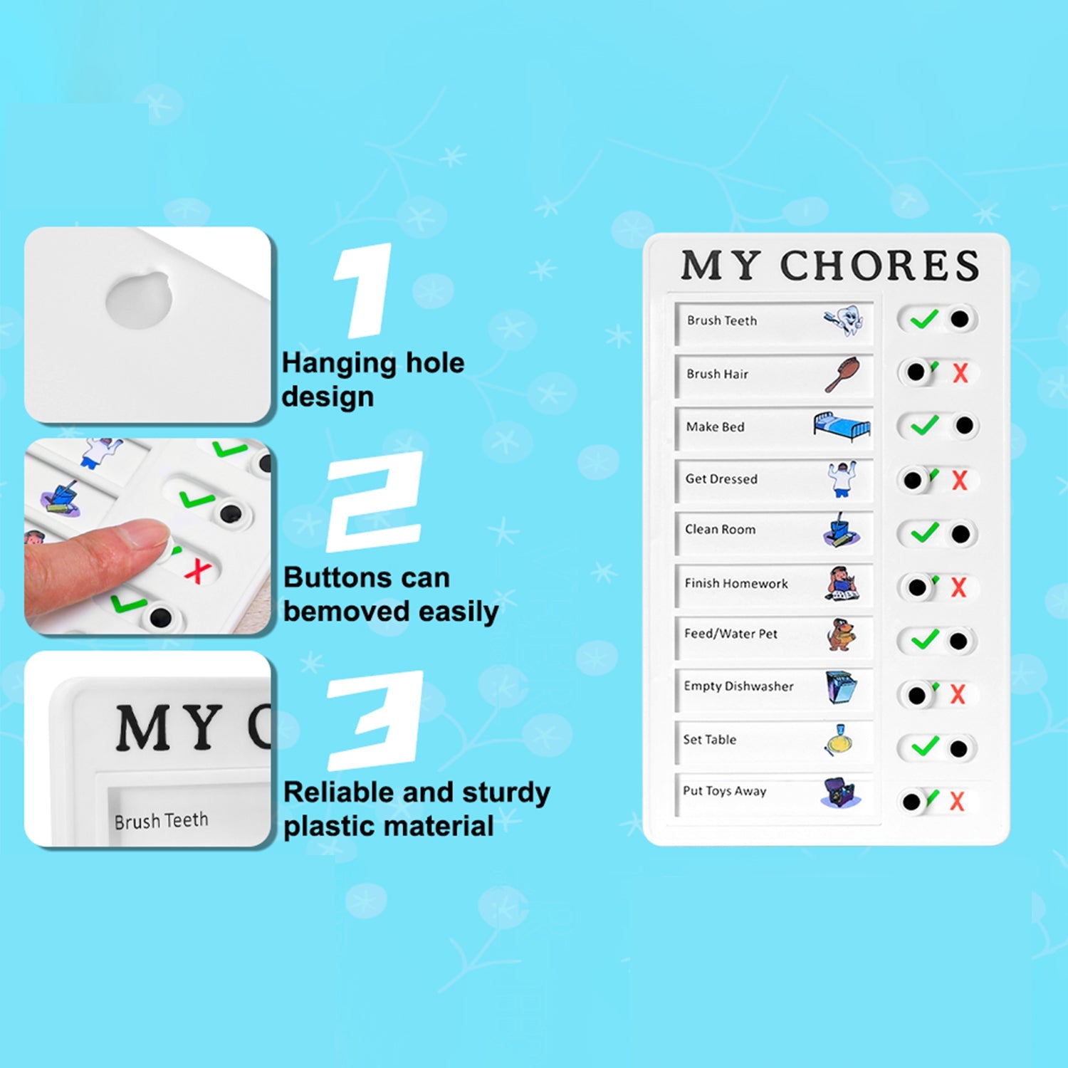 Portable Chore Board
