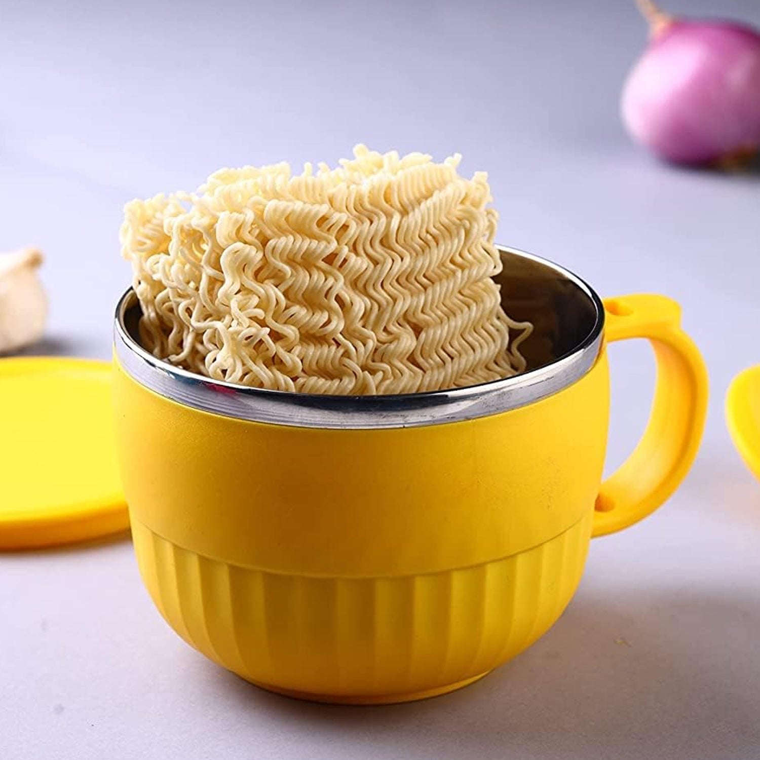 Double Layer Maggie Bowl with Lid & Handle