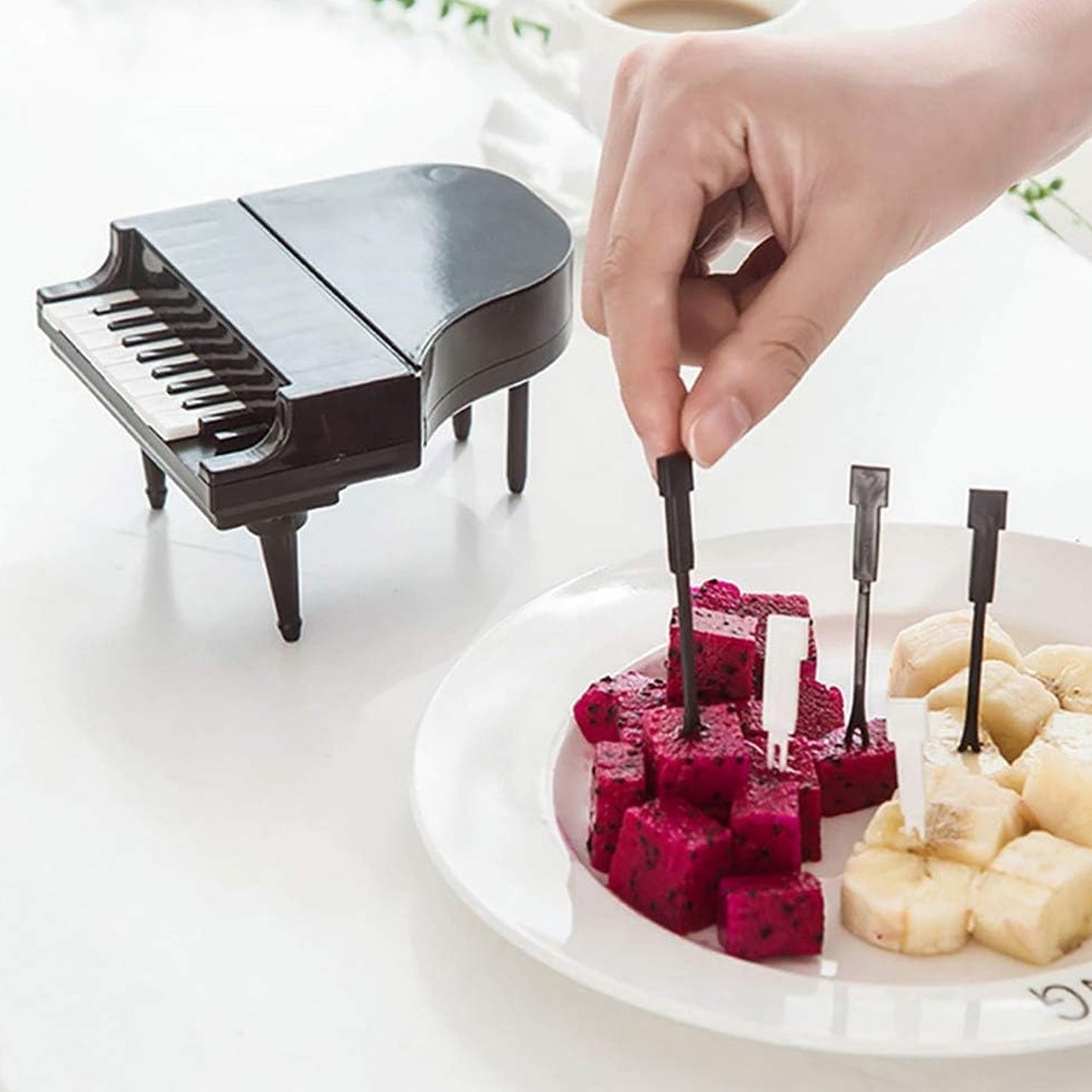Creative Piano Fruit Forks Set (10pcs)