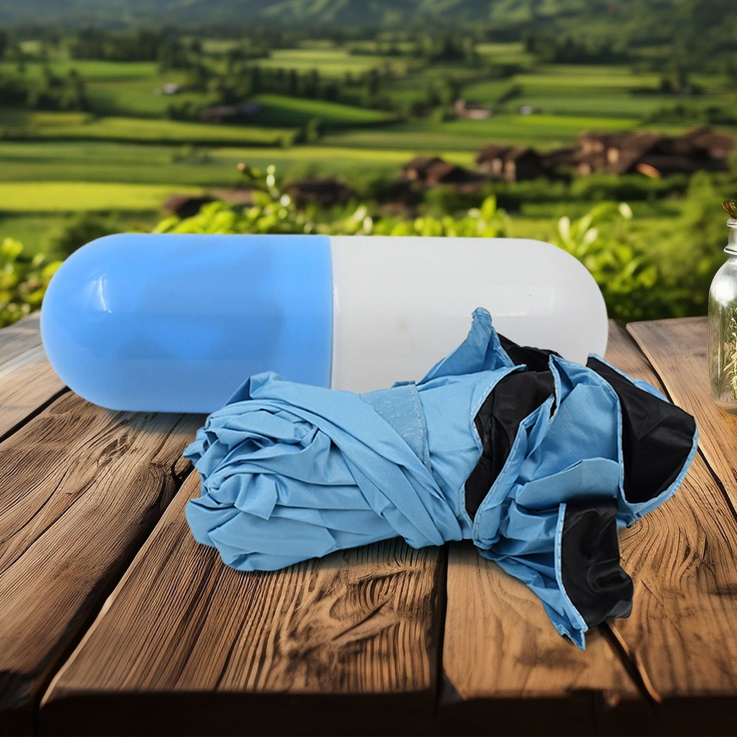 Capsule Foldable Umbrella