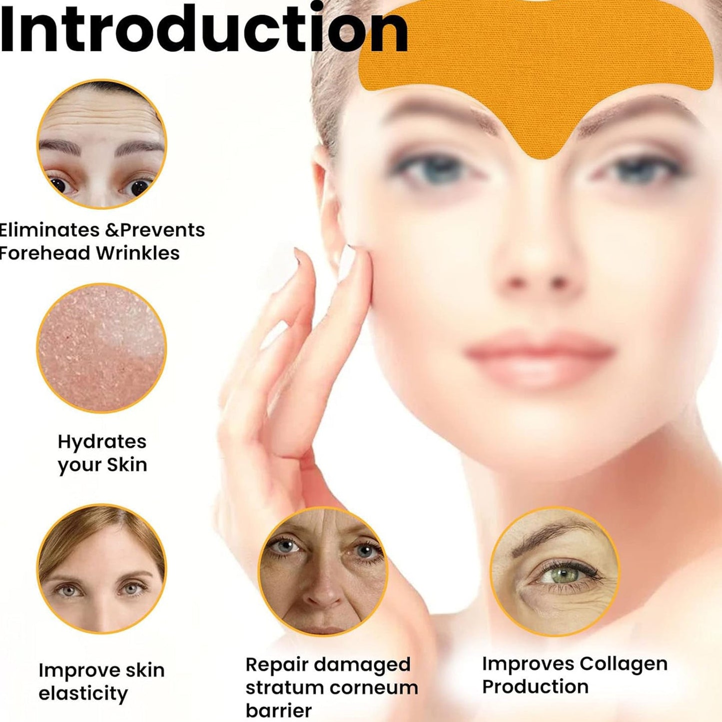 Forehead Wrinkle Smoothing Patches