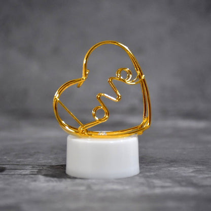Flameless Heart LED Candles (12 Pcs)