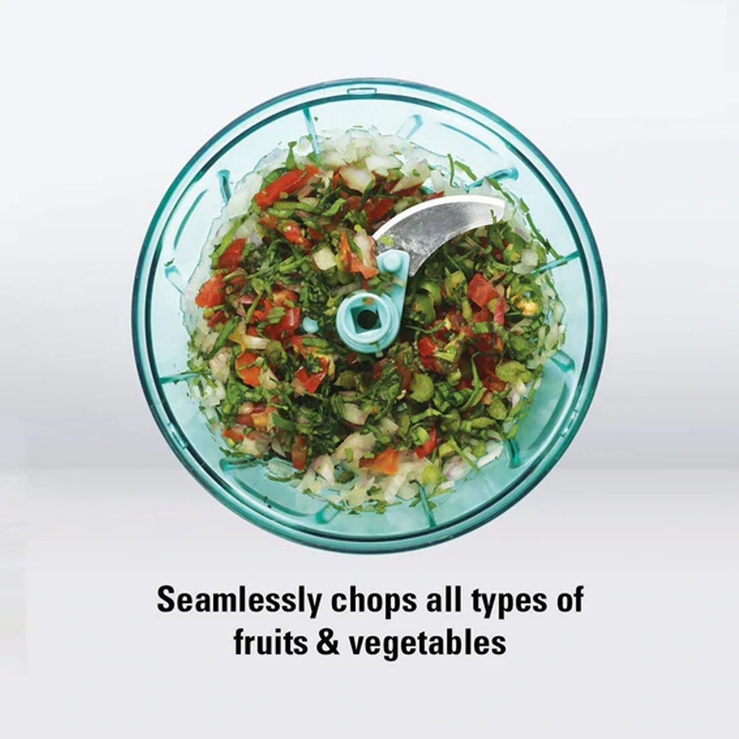 Mini Plastic Vegetable Chopper – 550ml