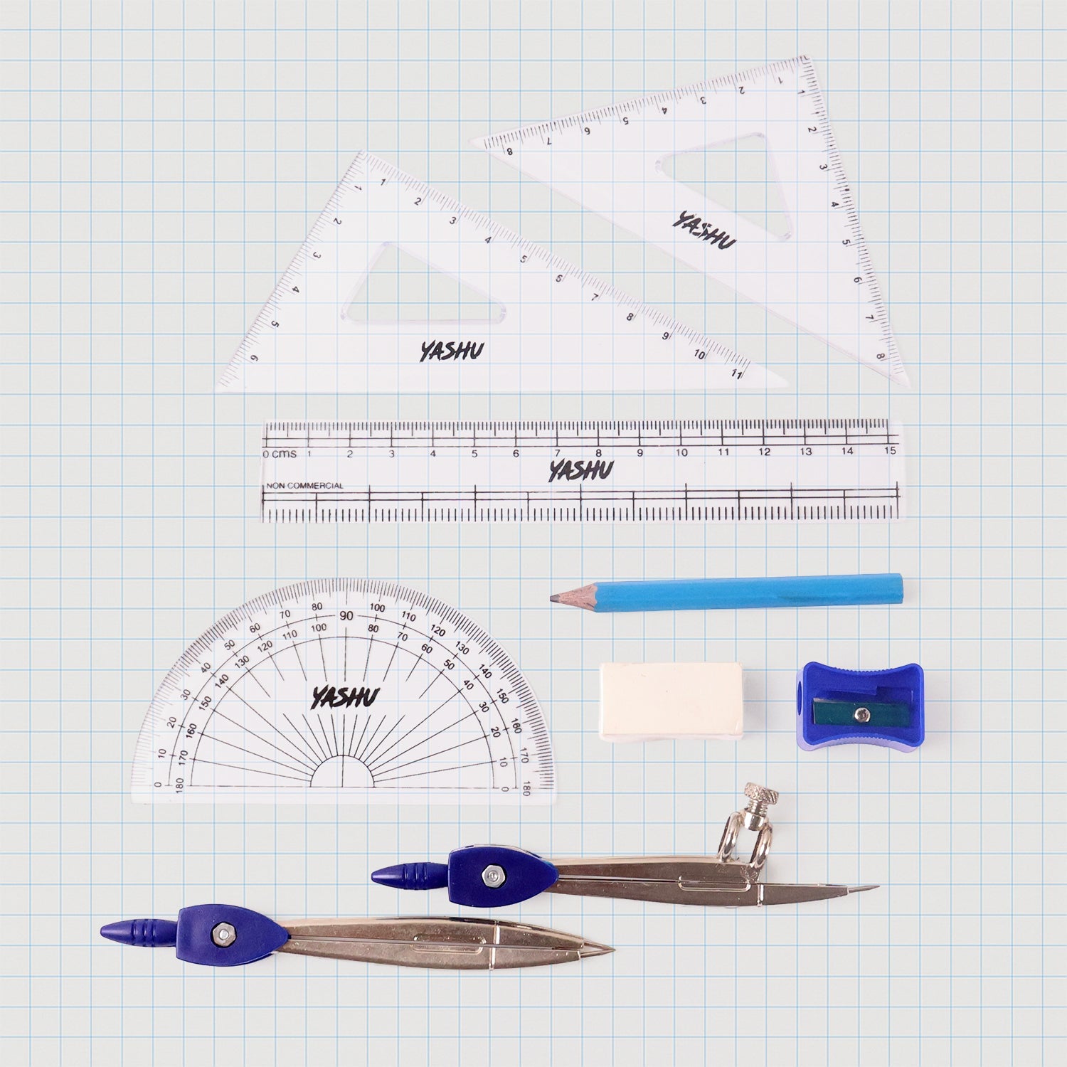 Geometry Box Set With Compass