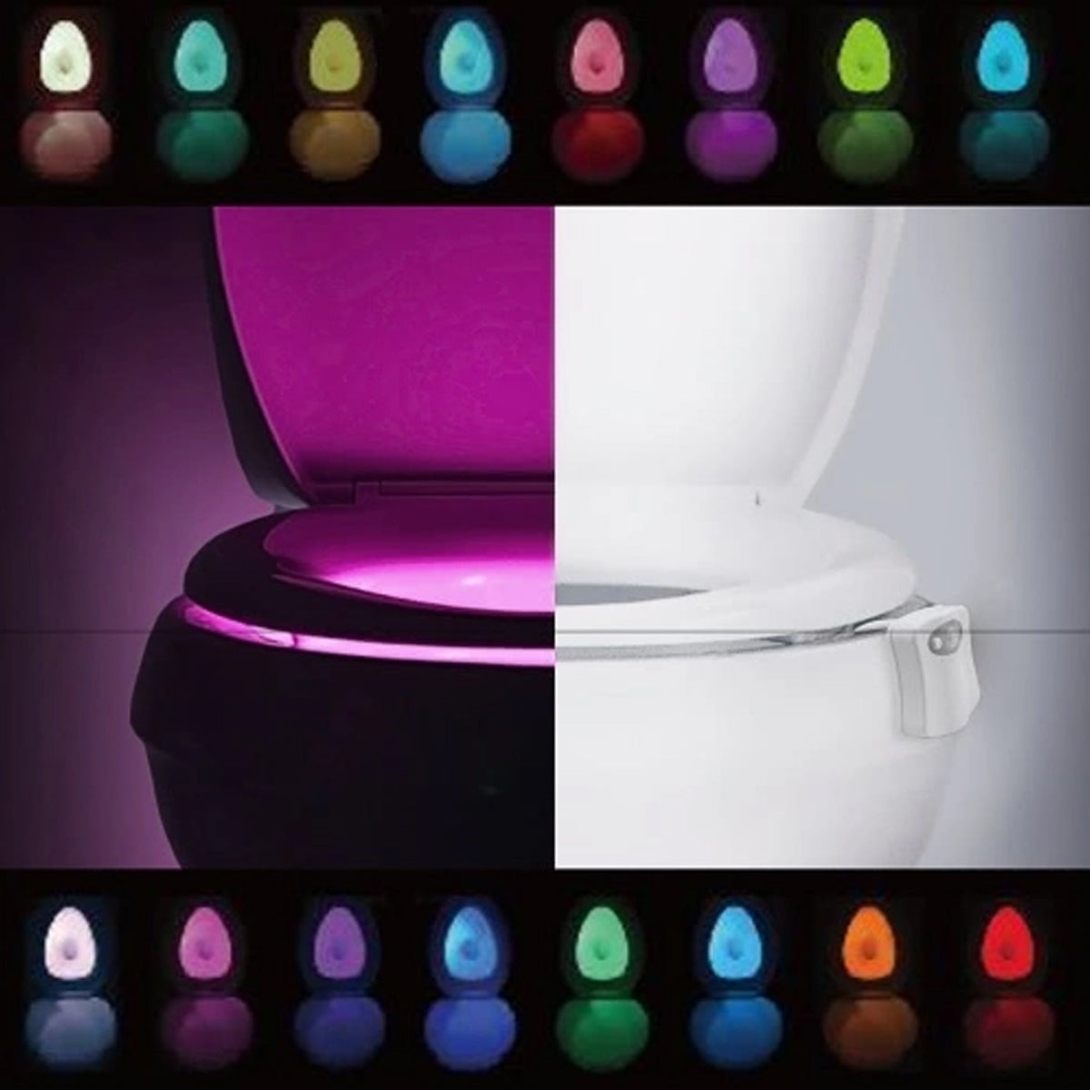 Toilet Led Light Bowl Cover Lamp
