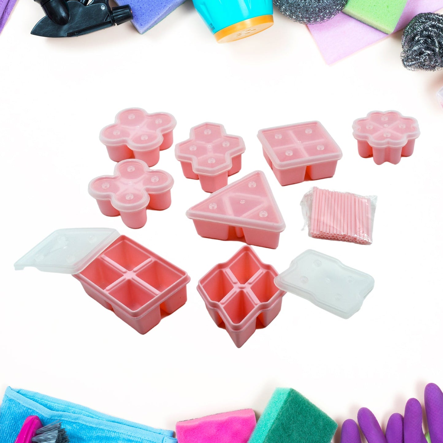 Fun-Shaped BPA-Free Ice Molds