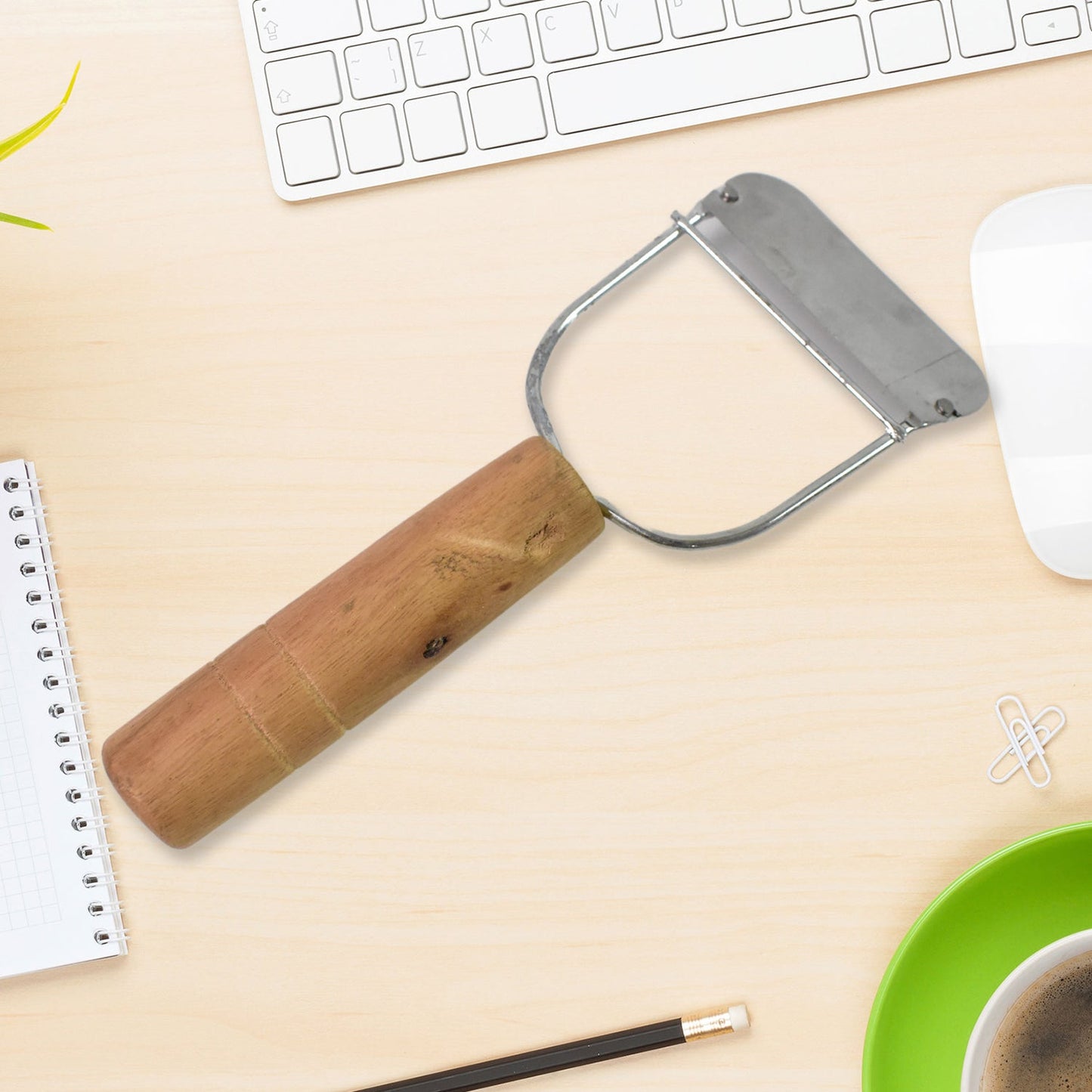Wooden Handle Peeler