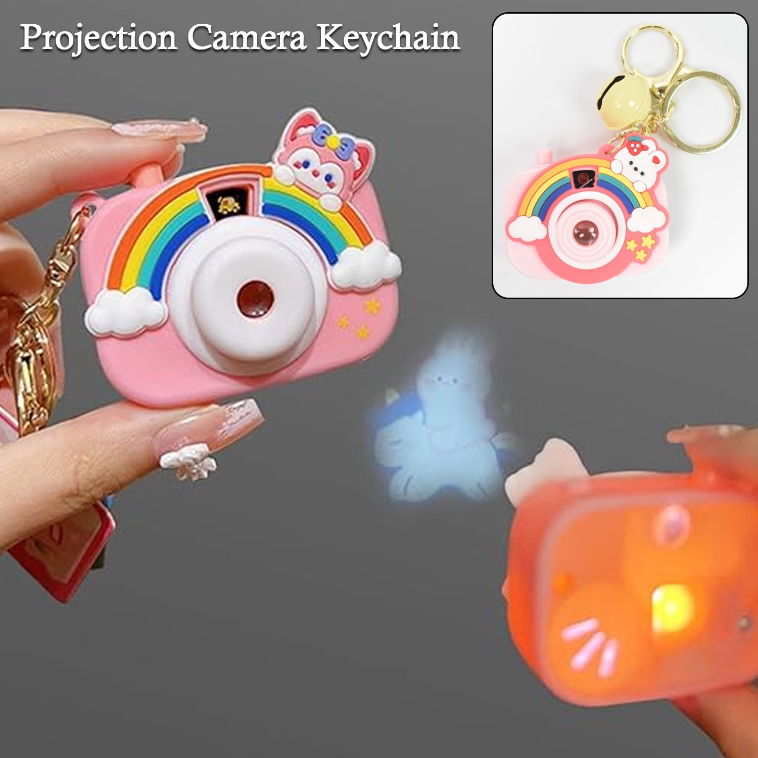 Magic Projection Keychain