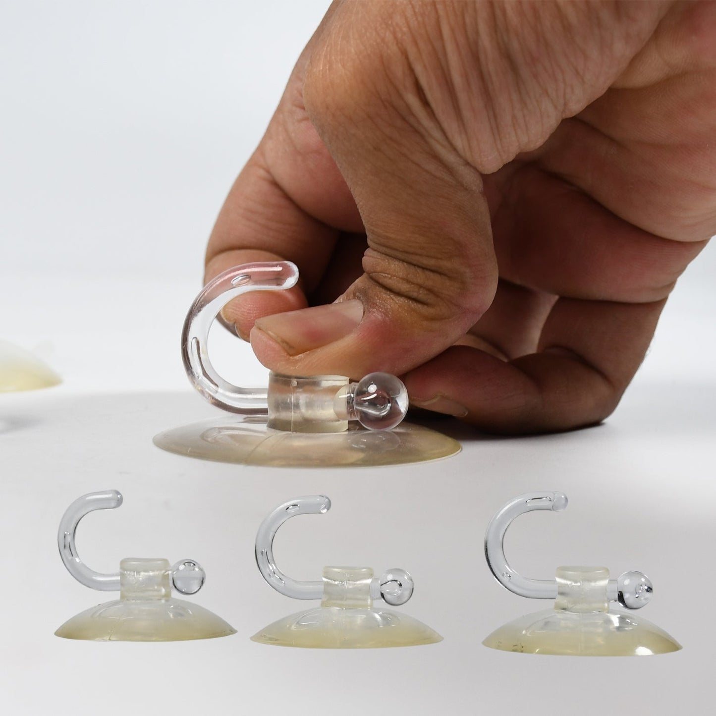Transparent Suction Cup Hooks