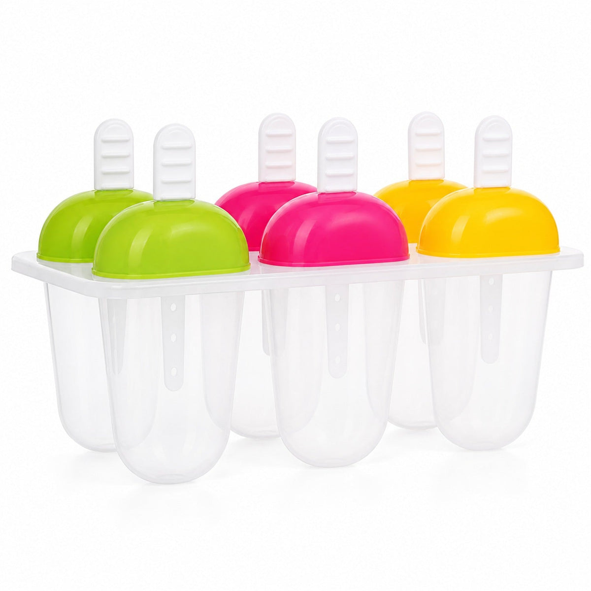 Multicolor Polypropylene Ice Mold Kulfi