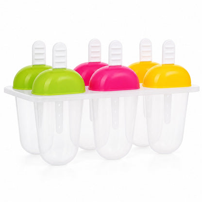 Multicolor Polypropylene Ice Mold Kulfi