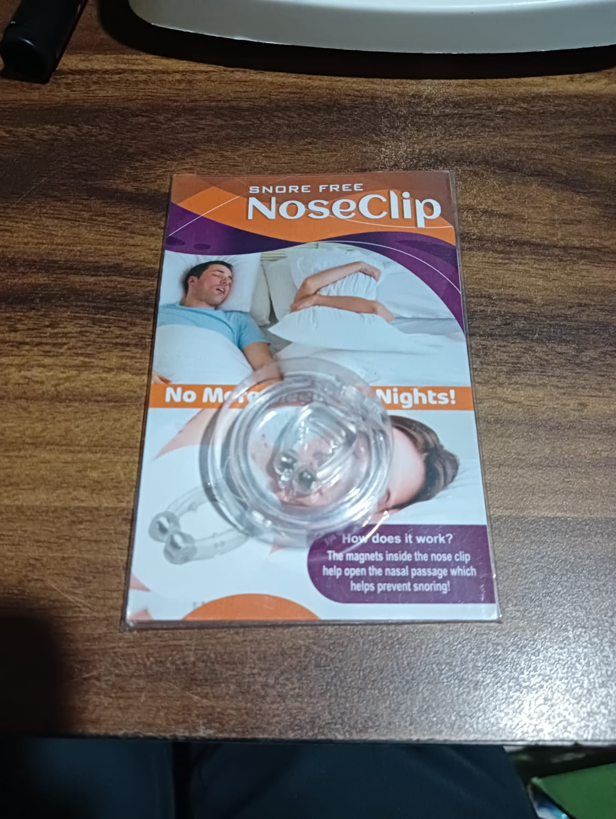 Magnetic Anti-Snore Clip