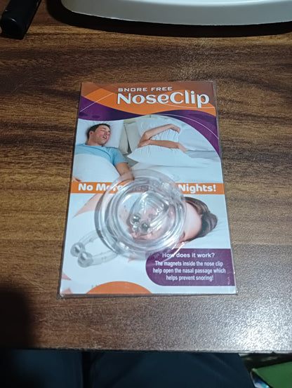 Magnetic Anti-Snore Clip