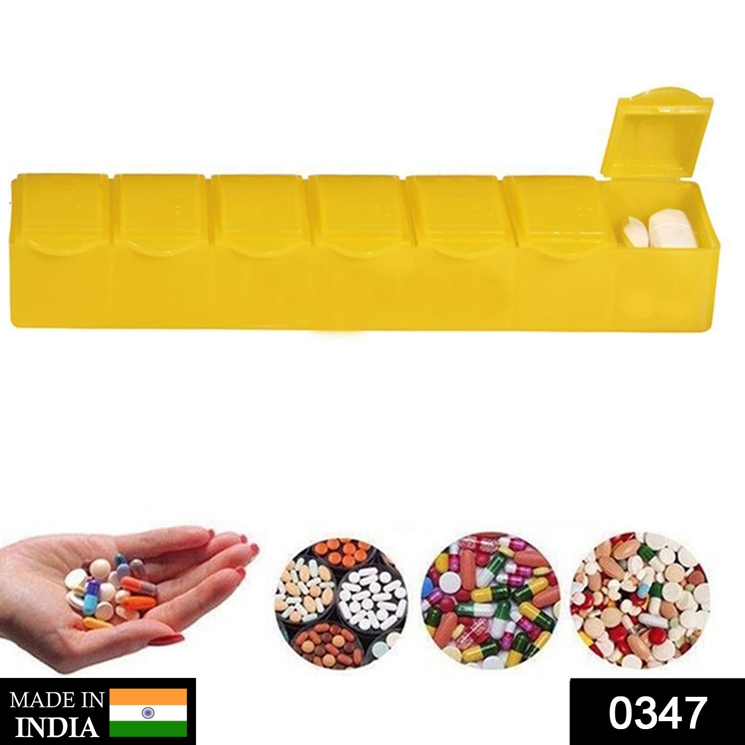 7-Day Pill Organizer Box