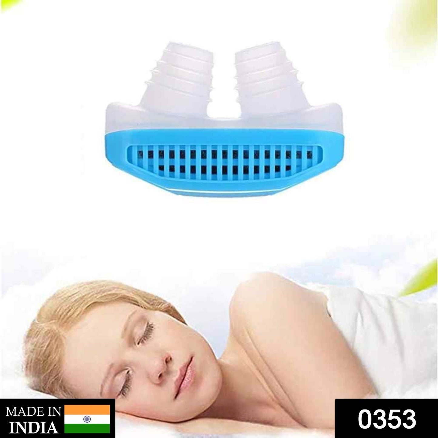 Anti-Snore Nose Clip with Air Purifier