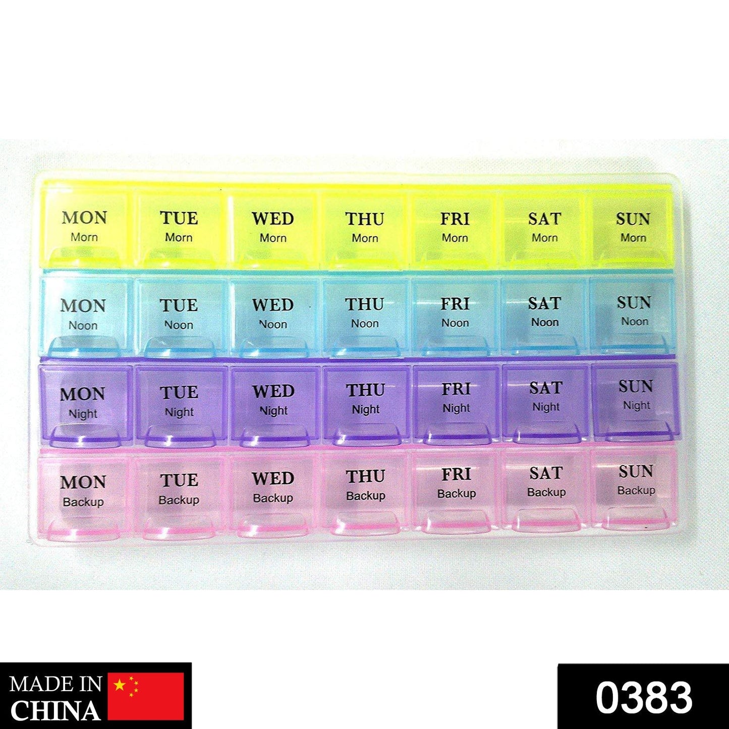 Weekly Pill Organizer Box