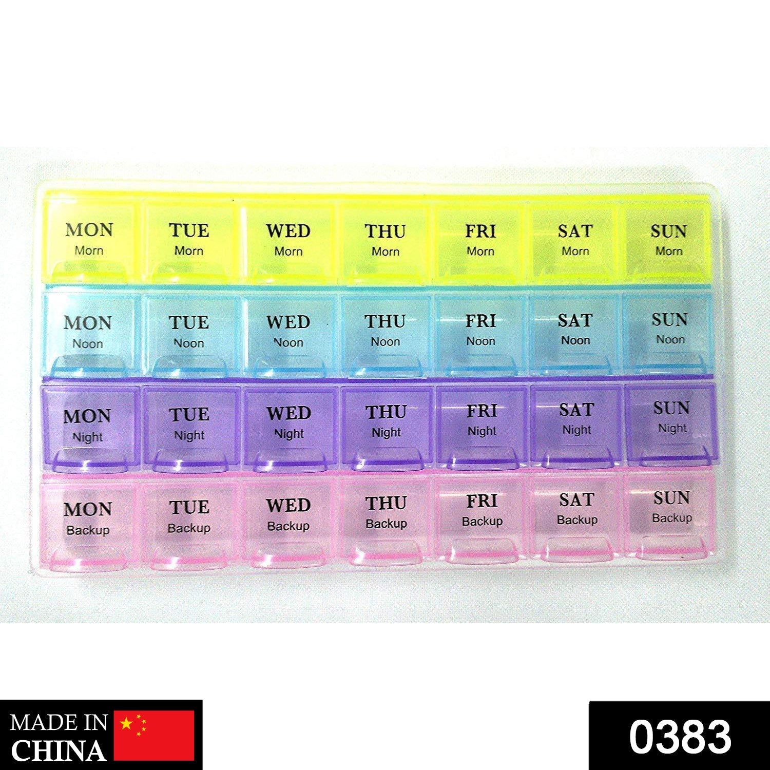 Weekly Pill Organizer Box