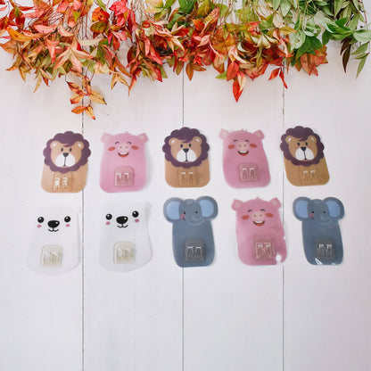 No-Drill Cartoon Wall Hooks