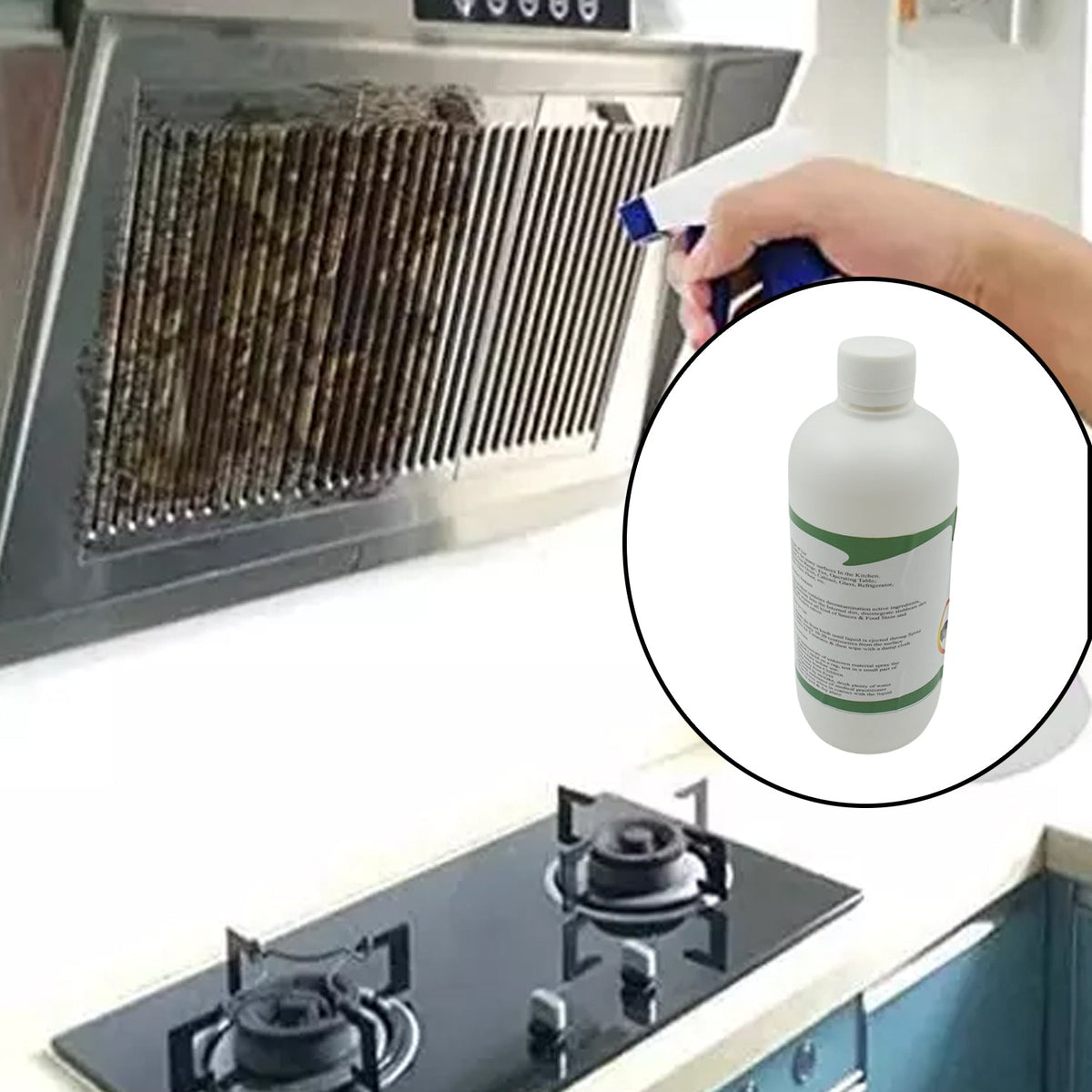 Kitchen Cleaner With Spray  (500ml)