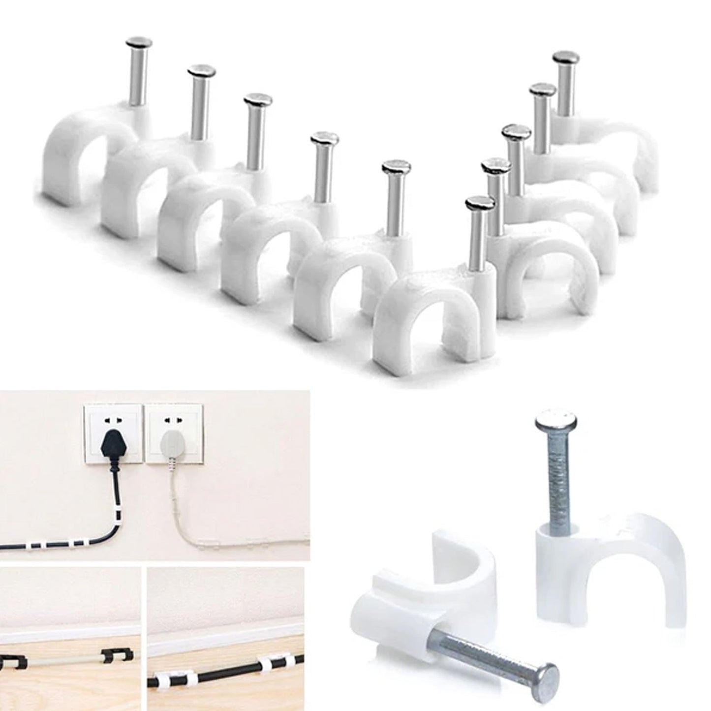 Heavy-Duty Cable Clips