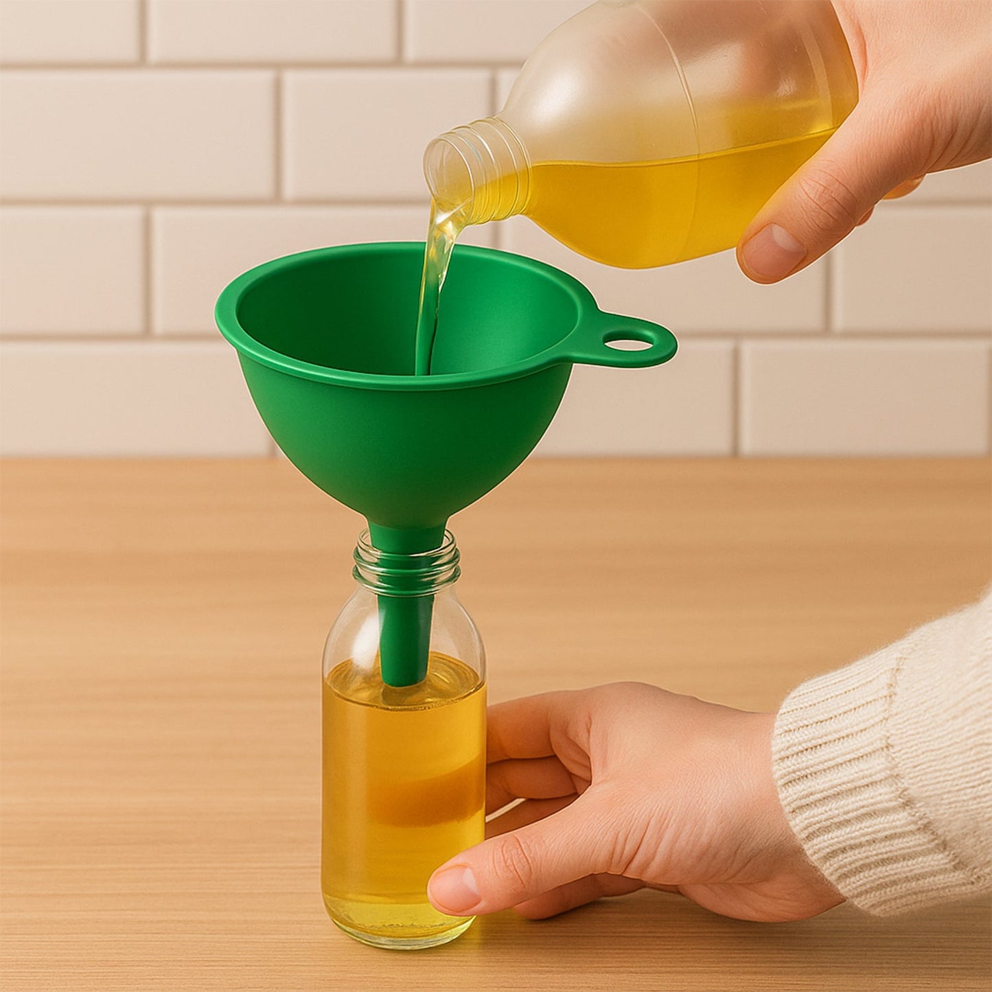 Collapsible Silicone Funnel