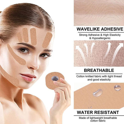 Face Lifting Myofascial Tightening Tape