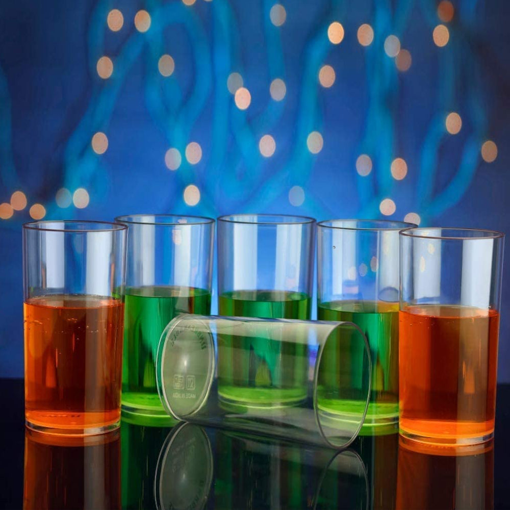 Unbreakable Transparent Glasses Set
