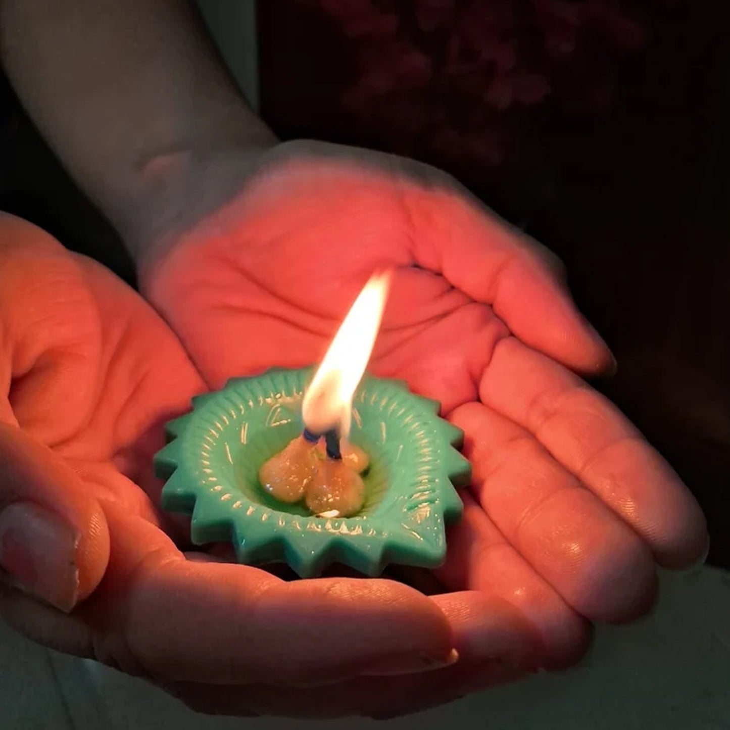 Unbreakable Silicone Diya Set