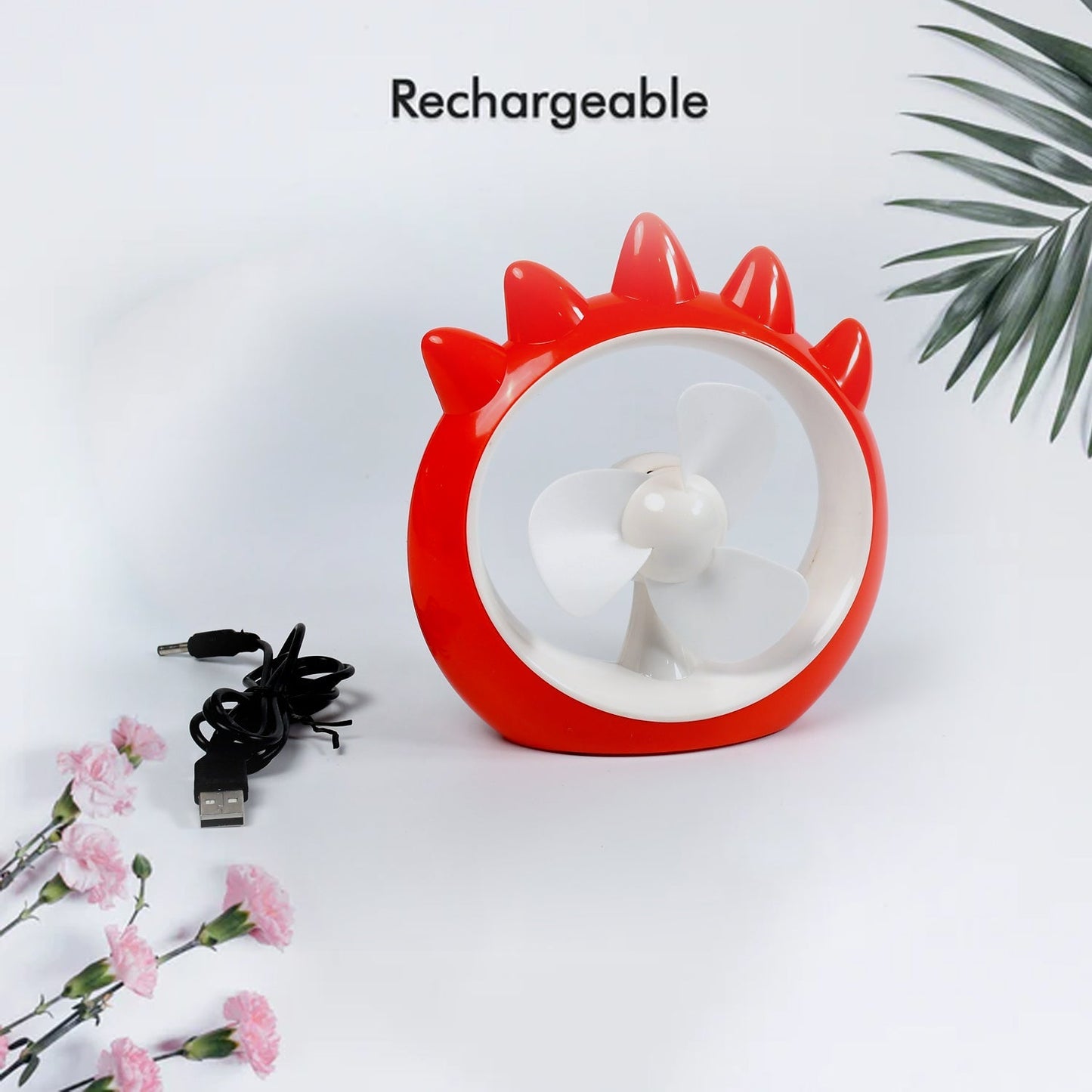 Mini Desktop Fan Rechargeable