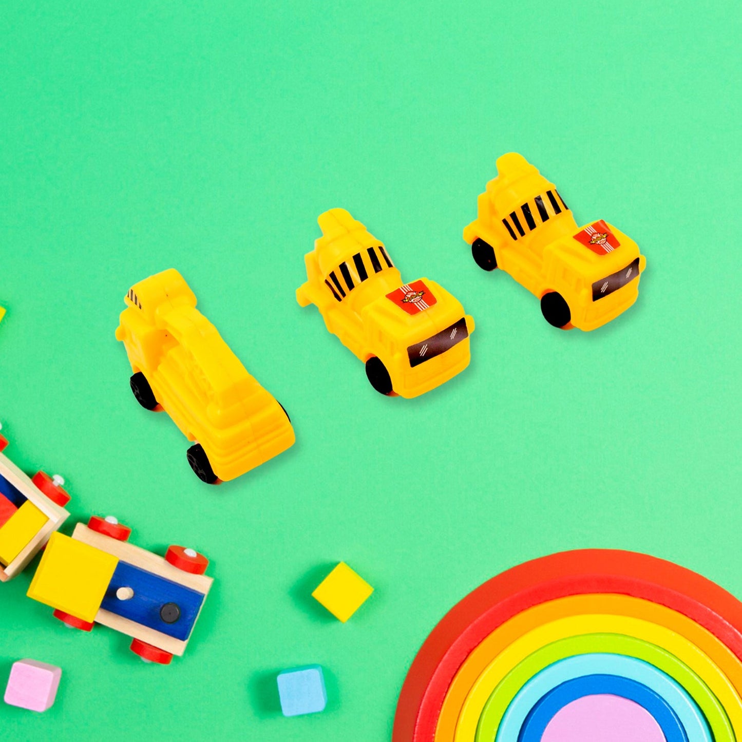 Construction Toy Car Set
