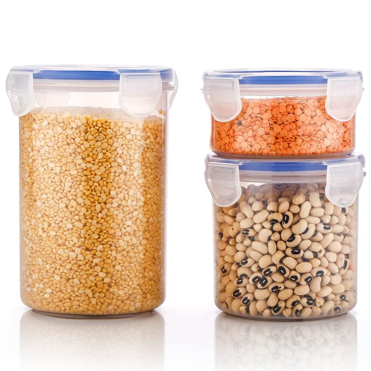 Round Airtight Food Storage (3pcs)