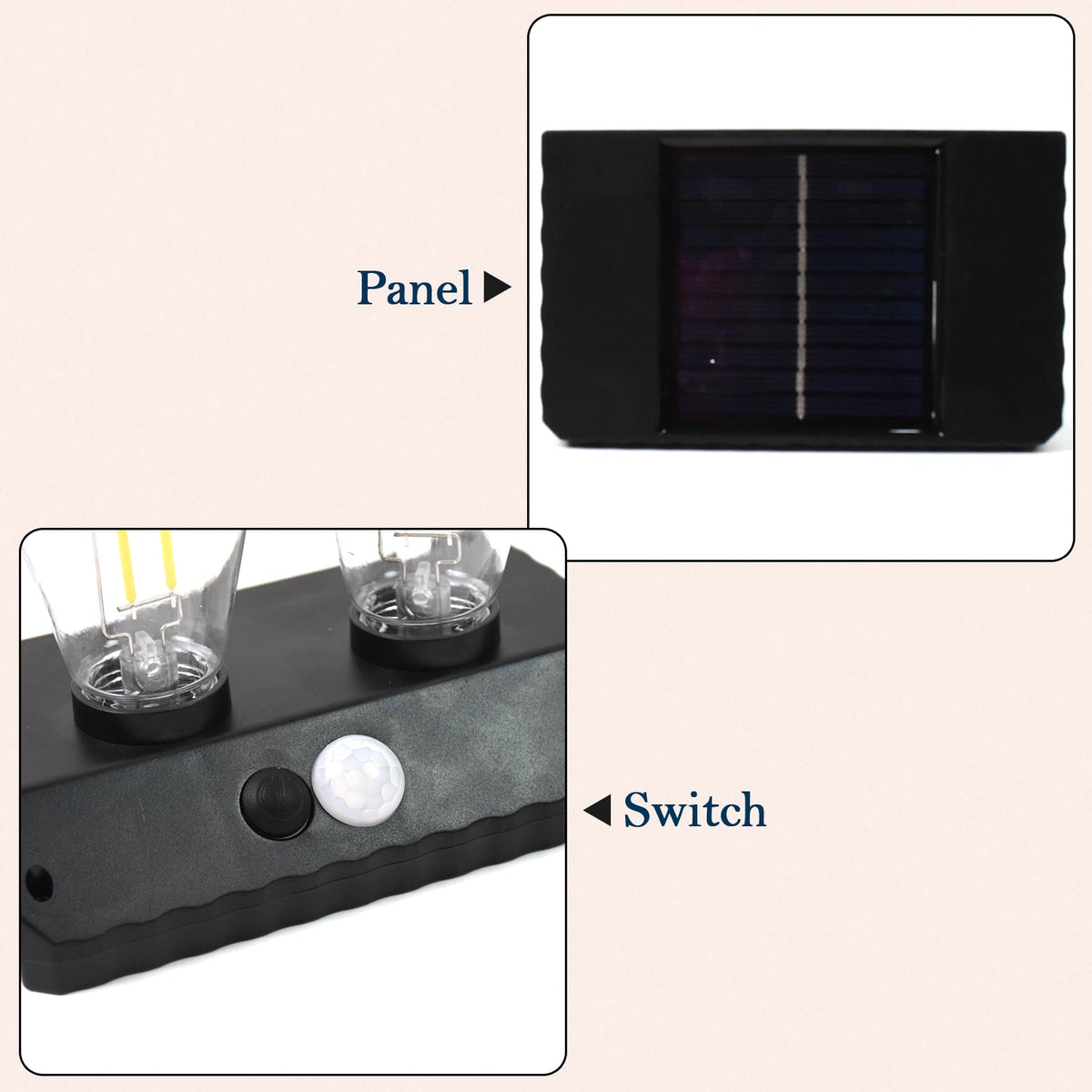 Solar LED Wall Lamp