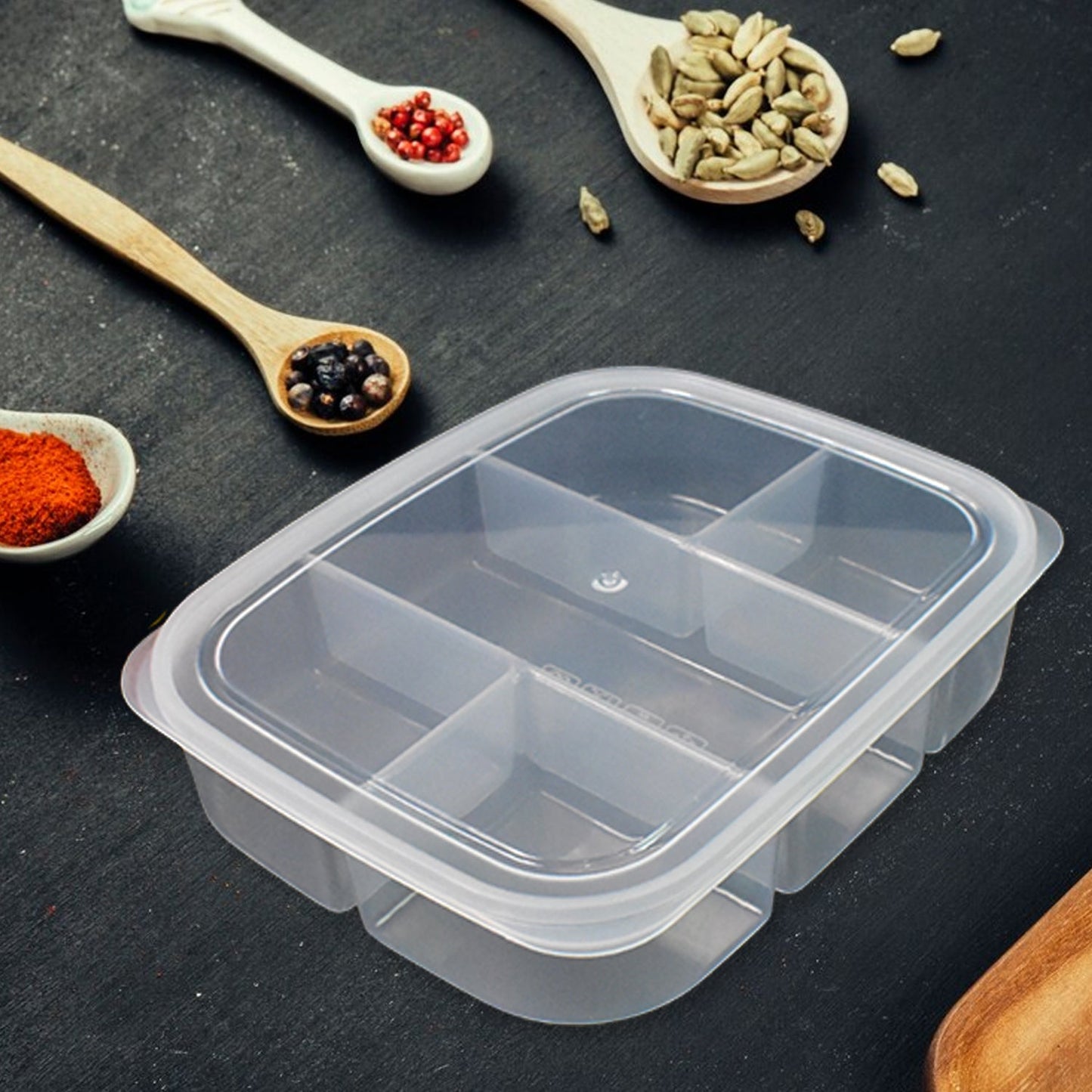 Multi-Compartment Lunch Box