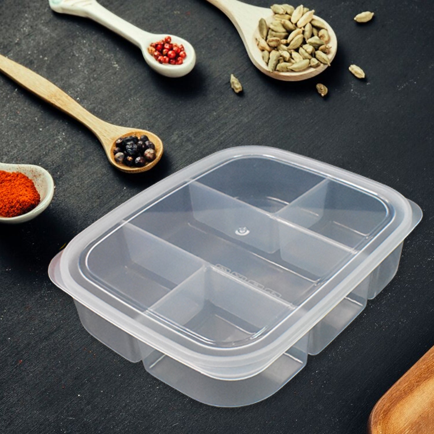 Multi-Compartment Lunch Box