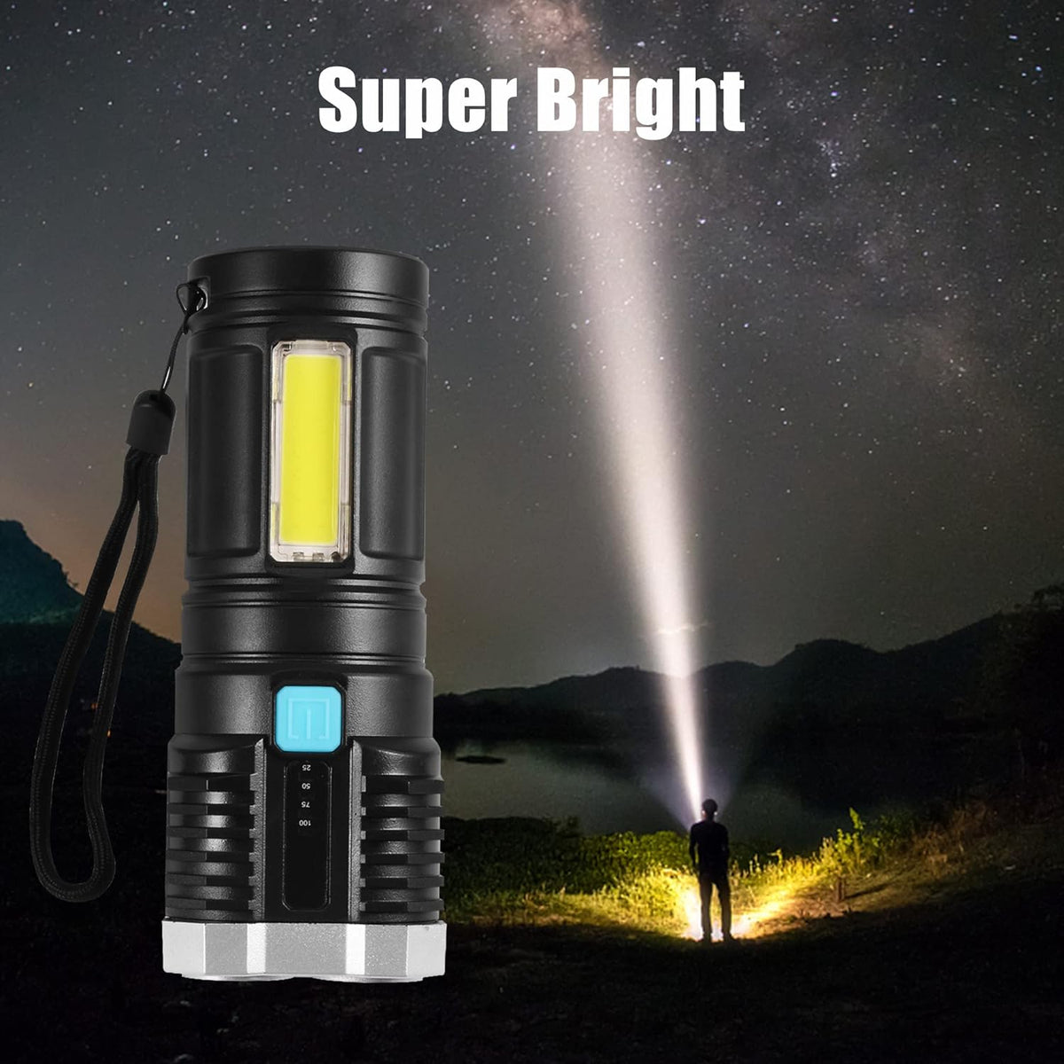 Strong 4 Led Torch Light