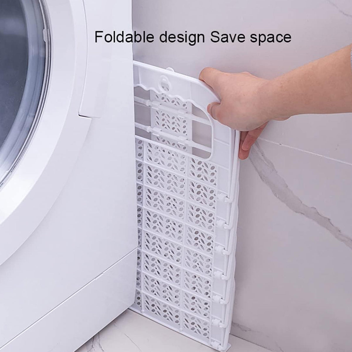 Wall-Mounted Collapsible Laundry Basket