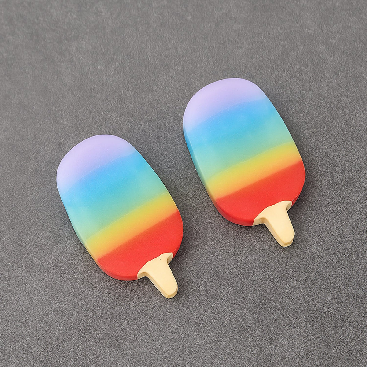 Jelly Popsicle 3D Eraser Set – 2 Pcs