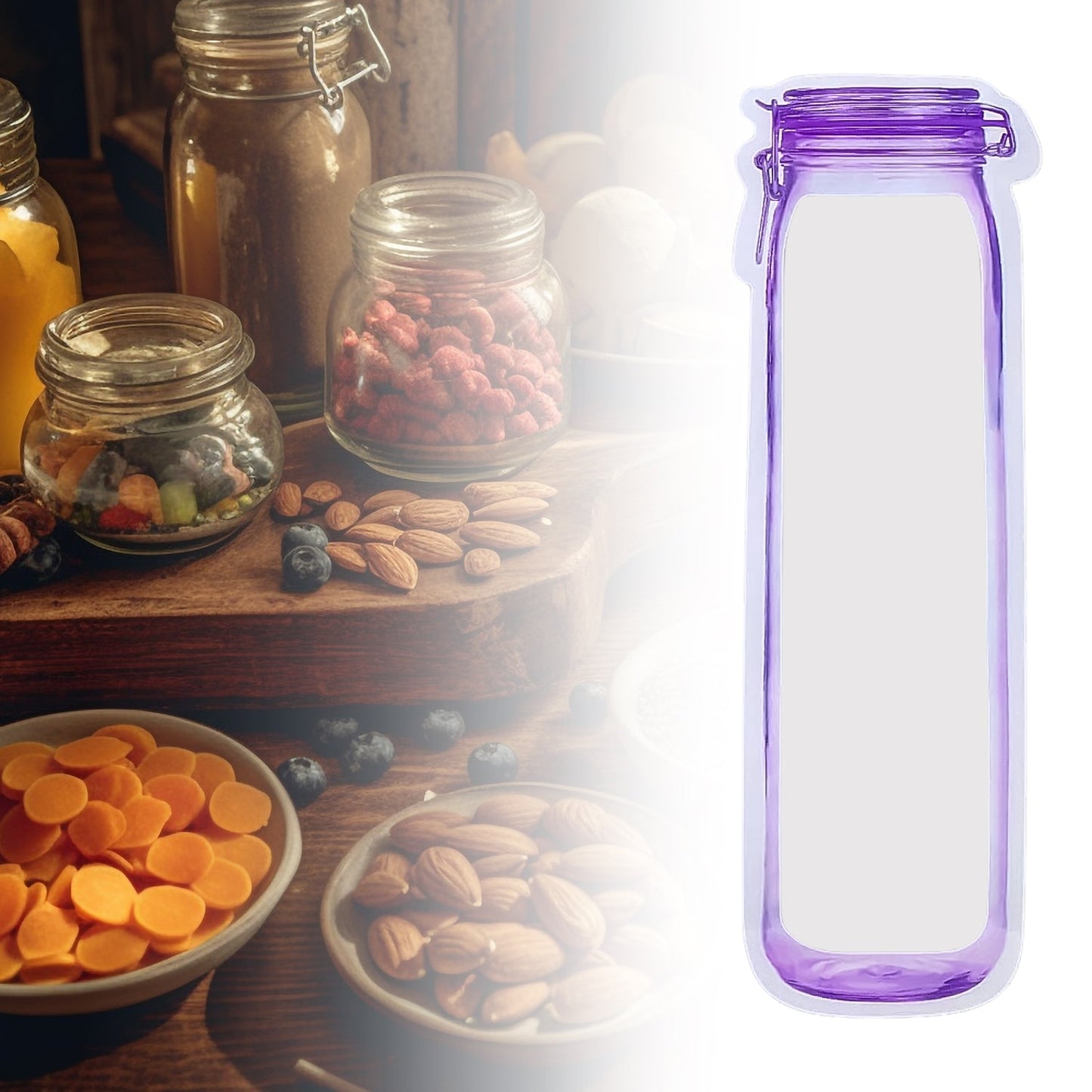 Bottle Ziplock Pouch