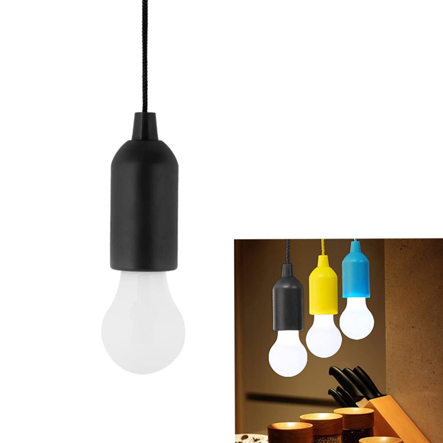 LED Pull Cord Light