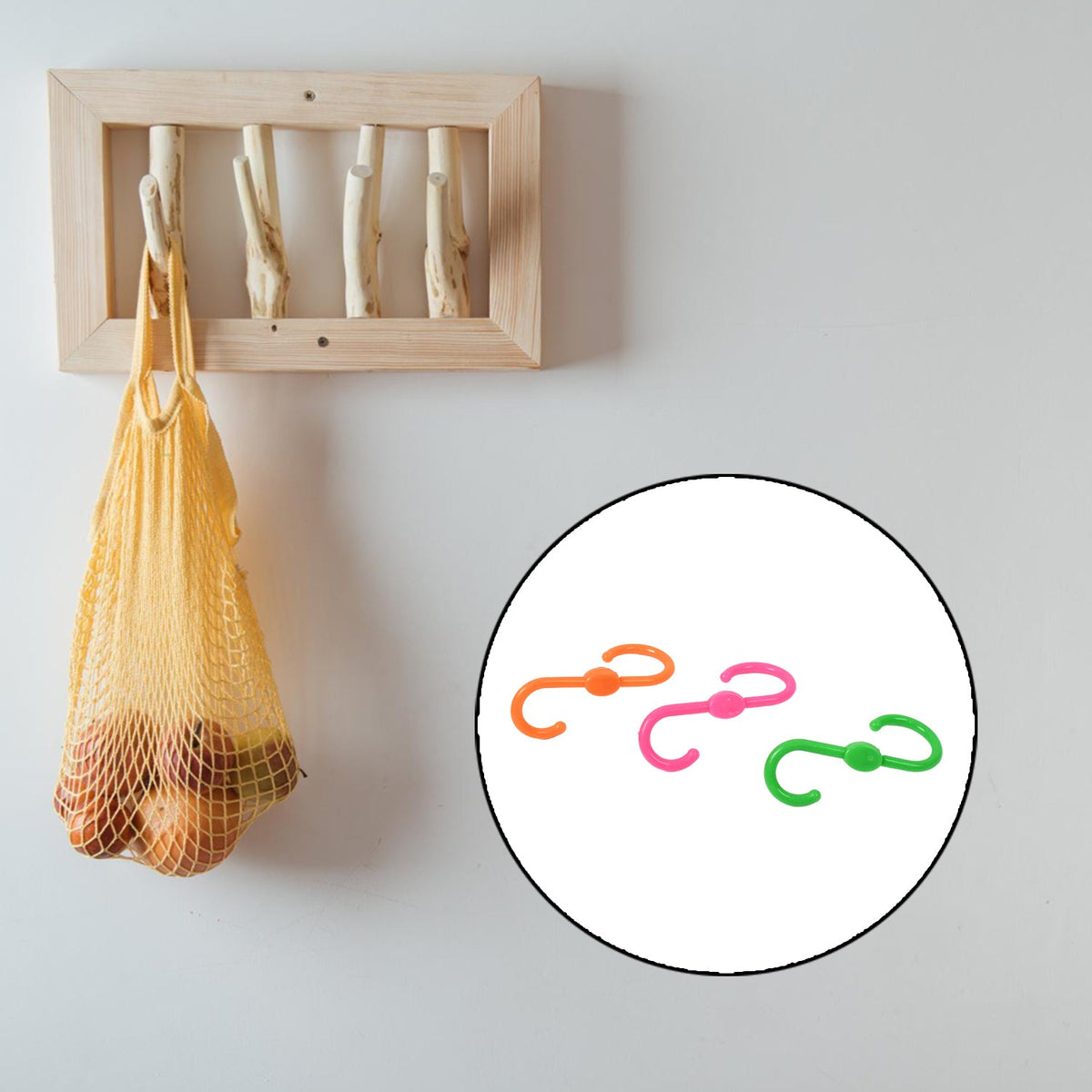 S-Shaped Plastic Hangers