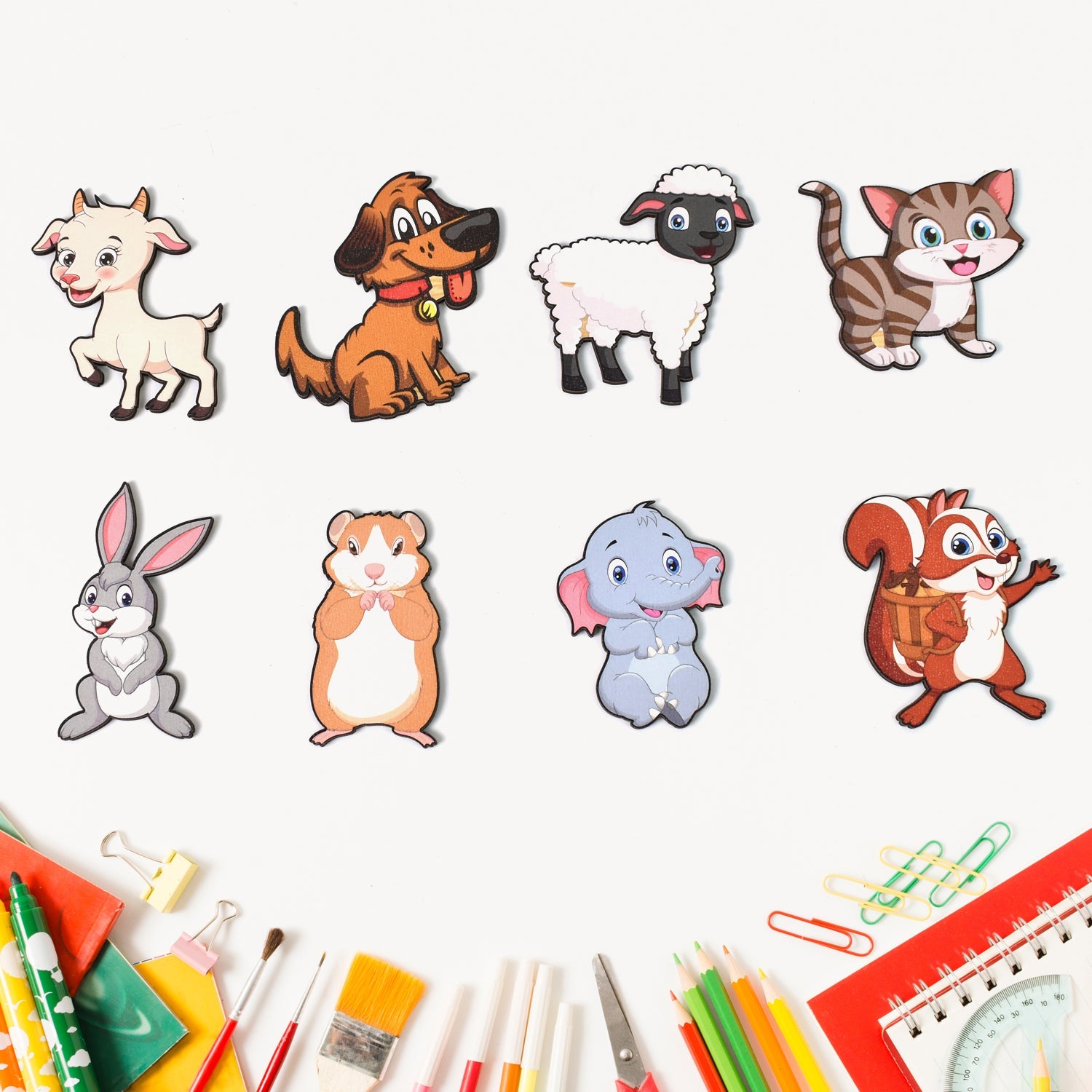 Wooden Animal Puzzle Board