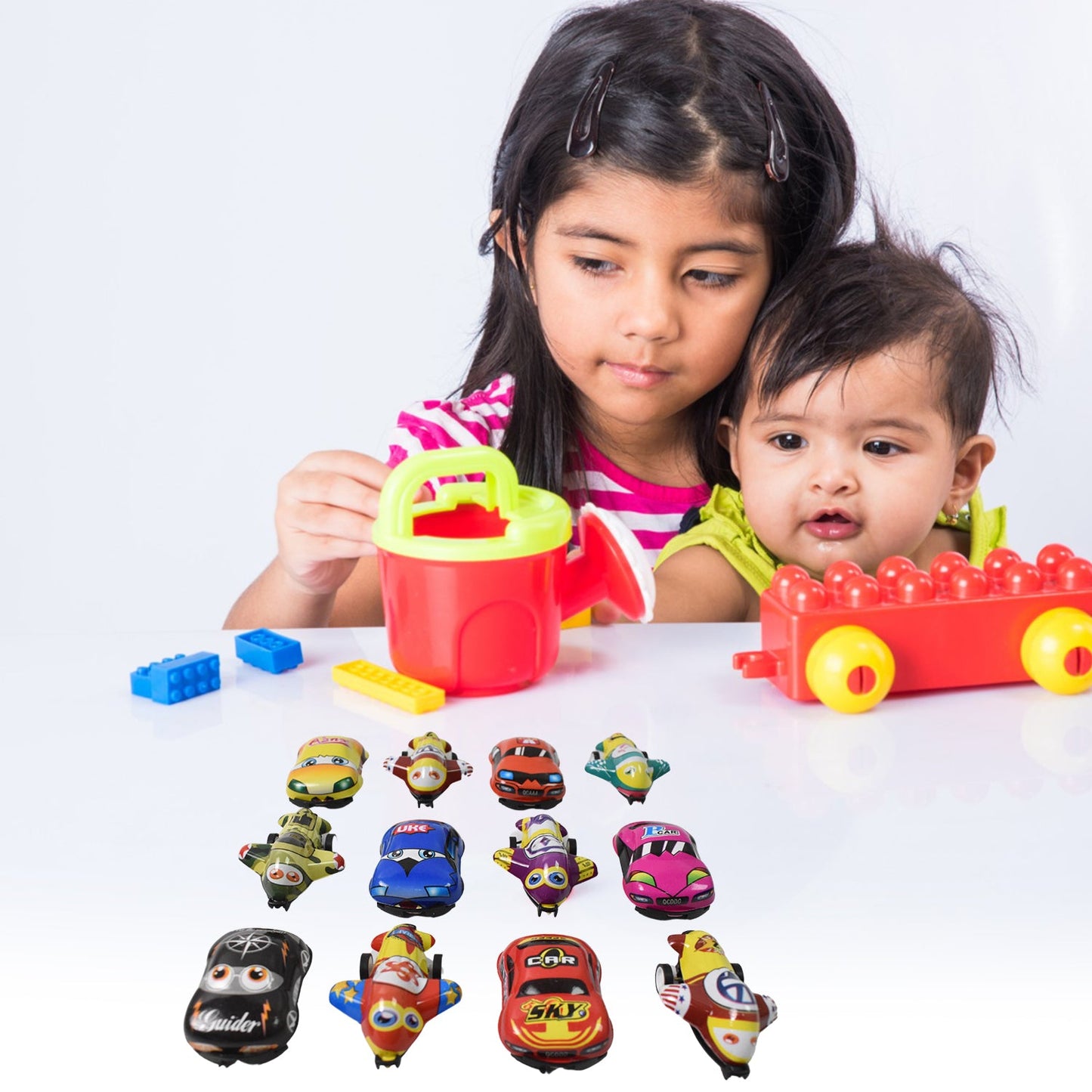 Mini Pull Back Car Toys (12 Pcs)