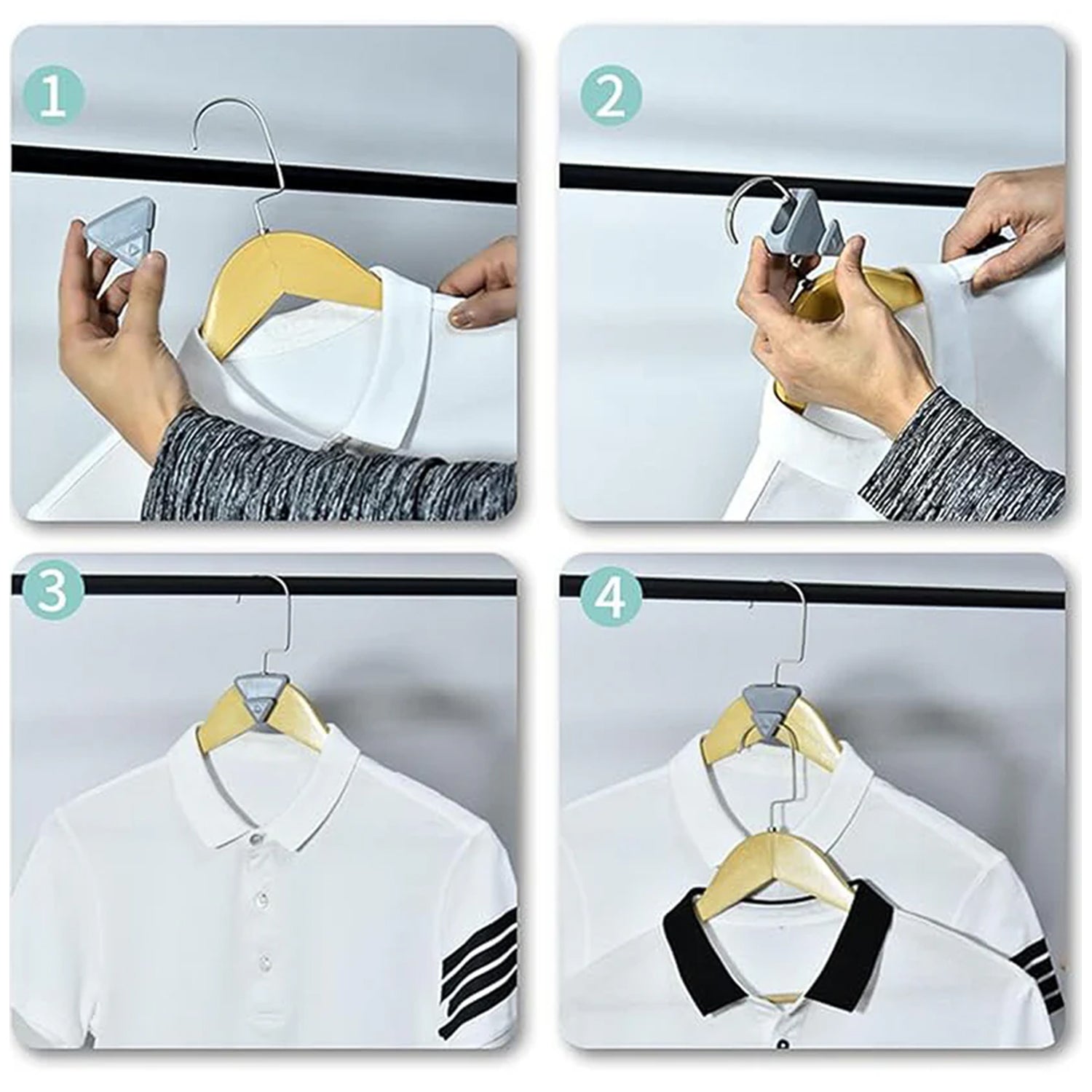 Closet Space Saver Hooks