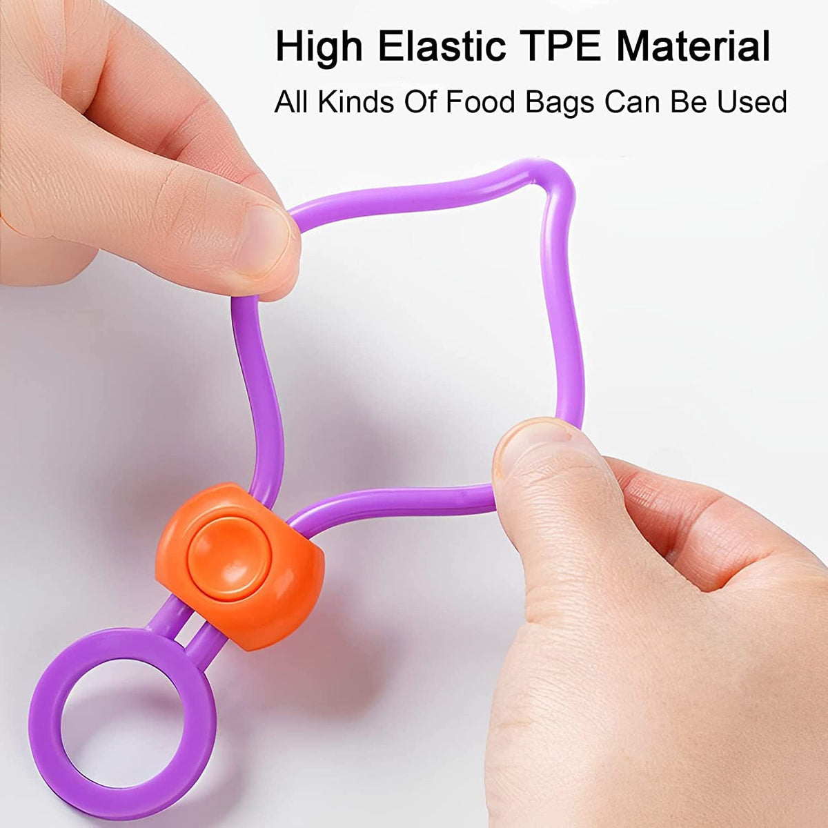Multi-Purpose TPE Bag Clip
